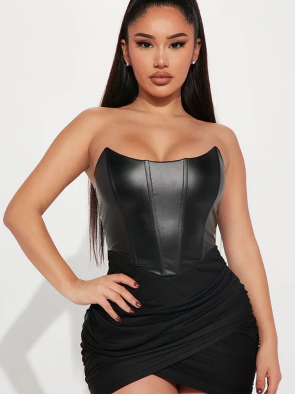Mila corset mini dress